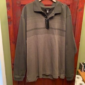NWT Van Heusen Polo Long Sleeve
